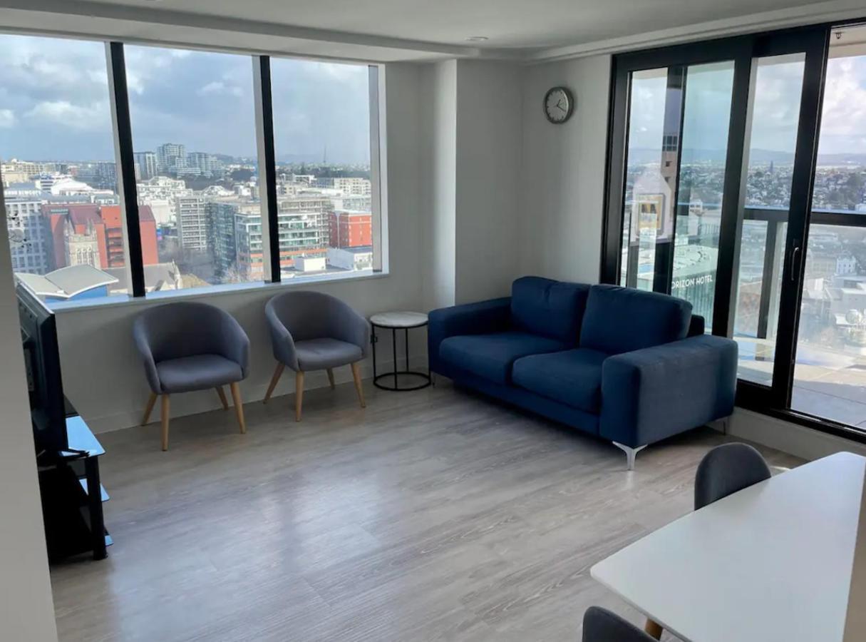 Skytower View And Seaview 2 Bedroom Apartment Окленд Экстерьер фото
